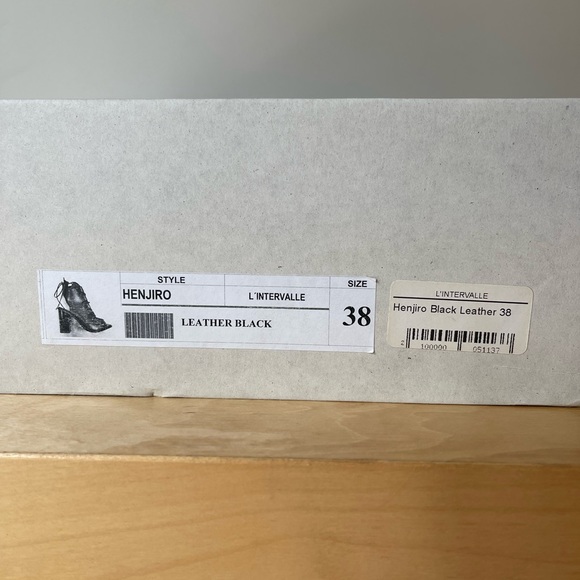 Leather lace up sandals - Picture 4 of 4